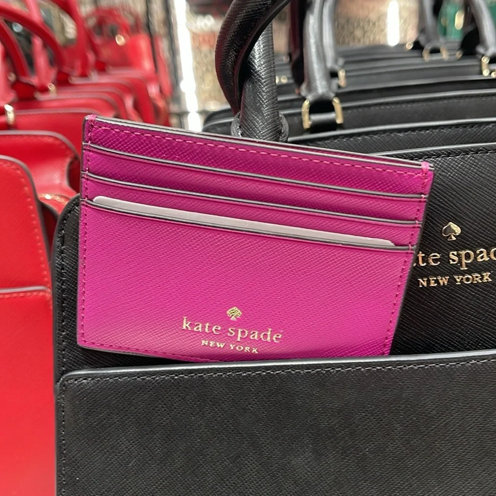 Kate Spade Schuyler Small Slim Card Holder
Baja Rose 
NWT - Picture 14 of 16